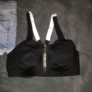 Victoria’s Secret Sports Bra. 36DD, never worn.